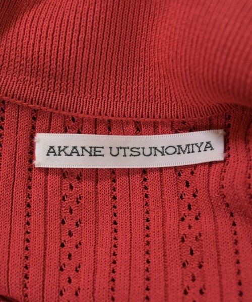 AKANE UTSUNOMIYA（アカネウツノミヤ）ワンピース 赤 サイズ:36(S位) レディース/2200606336116