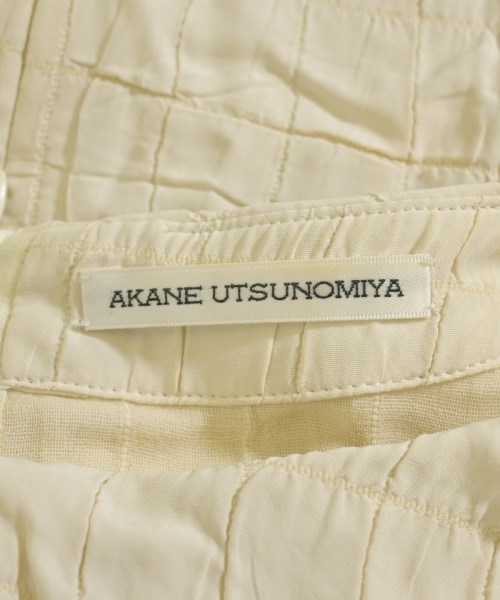 AKANE UTSUNOMIYA（アカネウツノミヤ）ブラウス 白 サイズ:36(S位) レディース/2200615583037