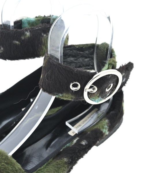 AKANE UTSUNOMIYA（アカネウツノミヤ）パンプス 緑 サイズ:EU37(23.5cm位) レディース/2200616623251