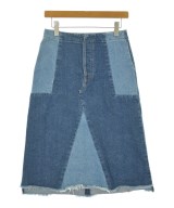 AKANE UTSUNOMIYA（アカネウツノミヤ）ひざ丈スカート 青 サイズ:38(M位) レディース/2200679028024