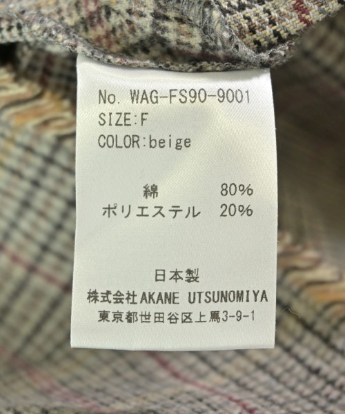 AKANE UTSUNOMIYA（アカネウツノミヤ）カジュアルシャツ グレー サイズ:F レディース/2200697548092