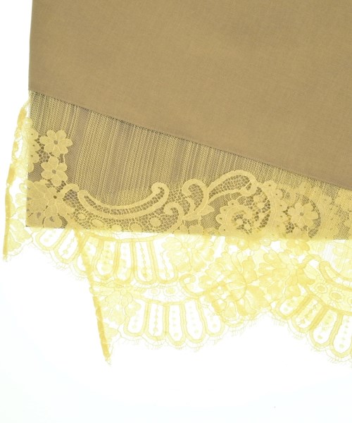 AKANE UTSUNOMIYA（アカネウツノミヤ）ひざ丈スカート ベージュ サイズ:36(S位) レディース/2200658672019