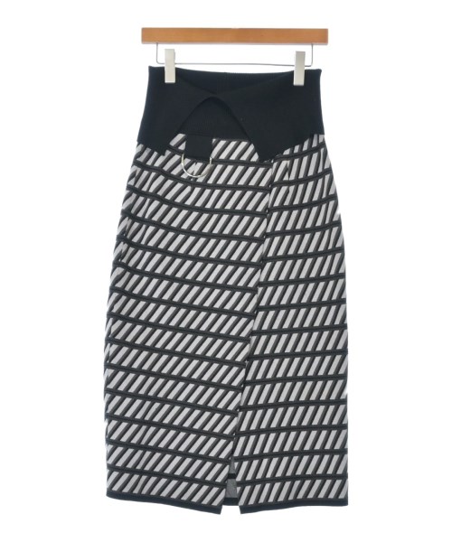 AKANE UTSUNOMIYA(アカネウツノミヤ)ロング・マキシ丈スカート 黒 サイズ:38(M位)/2200637778022