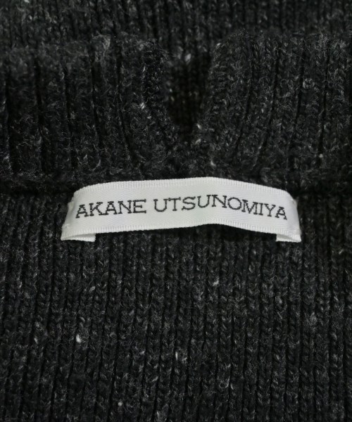 AKANE UTSUNOMIYA（アカネウツノミヤ）ベスト/ノースリーブ 黒 サイズ:36(S位) レディース/2200662807032