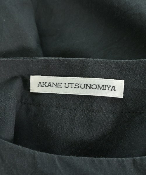 AKANE UTSUNOMIYA（アカネウツノミヤ）ブラウス 黒 サイズ:38(M位) レディース/2200728099043