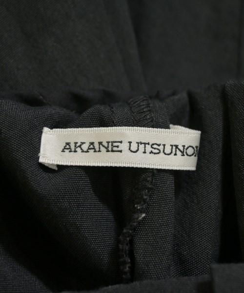 AKANE UTSUNOMIYA（アカネウツノミヤ）カーゴパンツ 黒 サイズ:38(M位) レディース/2200687488025