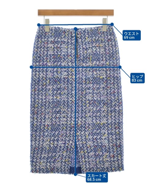 Coohem（コーヘン）ひざ丈スカート 青 サイズ:M レディース/2200632121021