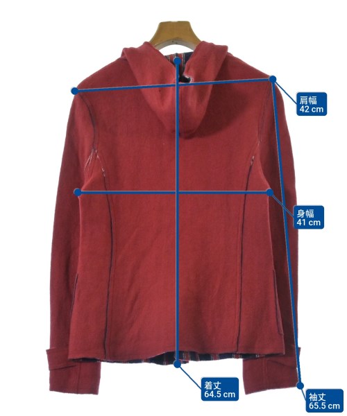 Coohem（コーヘン）コート 赤 サイズ:-(M位) レディース/2200617864103