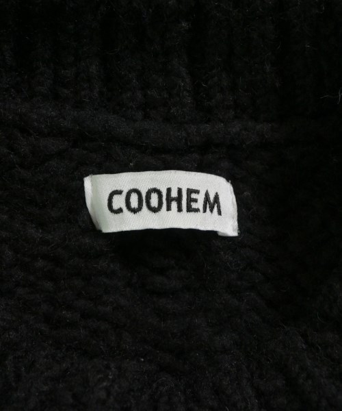 Coohem（コーヘン）ニット・セーター 黒 サイズ:XXL メンズ/2200613358019