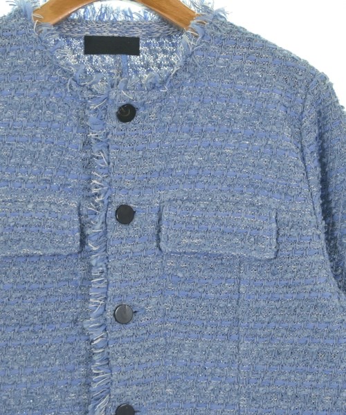 Coohem（コーヘン）ノーカラージャケット 青 サイズ:M レディース/2200673346070