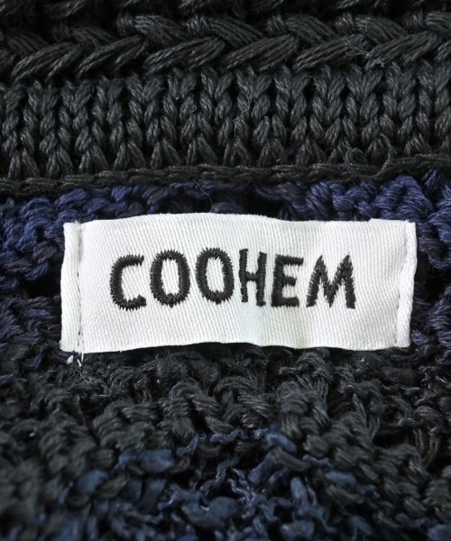 Coohem（コーヘン）ニット・セーター 黒 サイズ:L メンズ/2200700862061