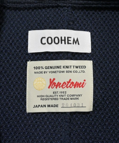 Coohem（コーヘン）ジャケット 紺 サイズ:L メンズ/2200649900145
