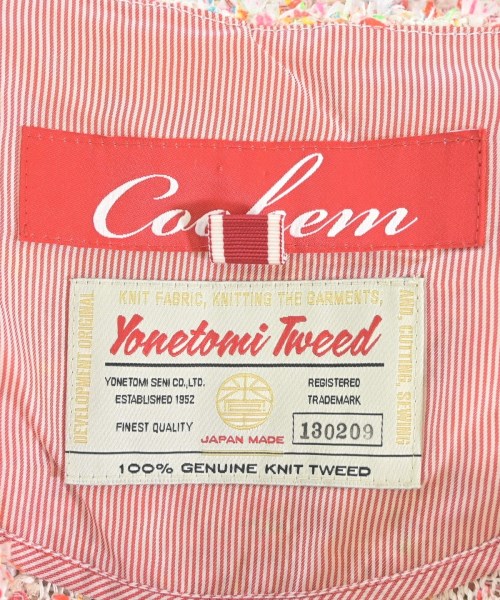 Coohem（コーヘン）カーディガン 赤 サイズ:38(M位) レディース/2200652358032