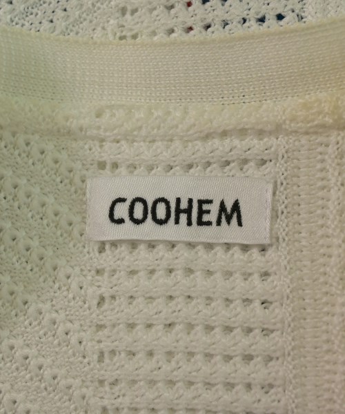 Coohem（コーヘン）カーディガン 白 サイズ:L メンズ/2200659036049