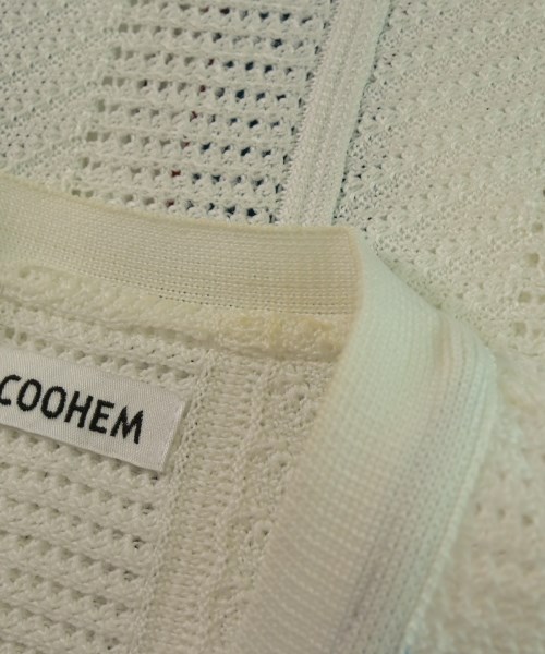 Coohem（コーヘン）カーディガン 白 サイズ:L メンズ/2200659036049