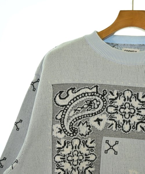 Coohem（コーヘン）ニット・セーター 青 サイズ:M メンズ/2200659036056