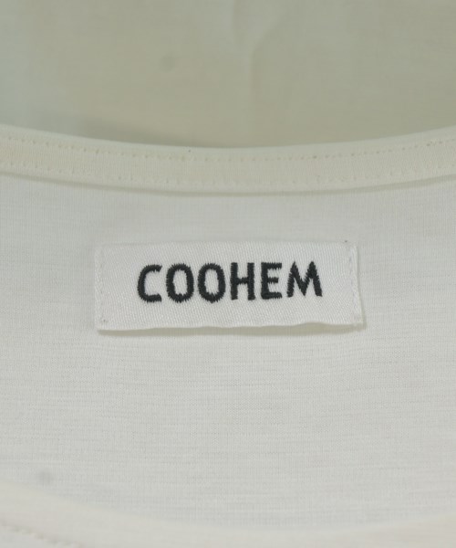 Coohem（コーヘン）Tシャツ・カットソー 白 サイズ:S レディース/2200712189019