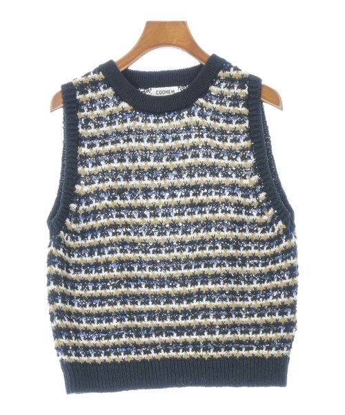 Coohem(コーヘン)ベスト/ノースリーブ 紺 サイズ:F/2200651974110