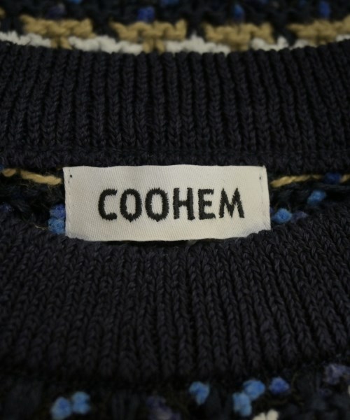 Coohem（コーヘン）ベスト/ノースリーブ 紺 サイズ:F レディース/2200651974110