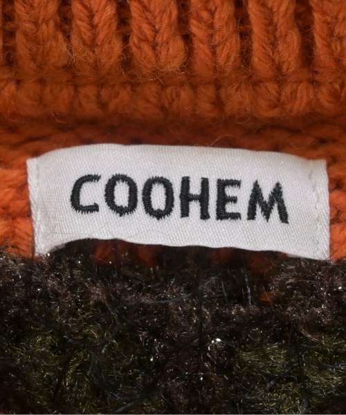 Coohem（コーヘン）ニット・セーター オレンジ サイズ:L レディース/2200698397019