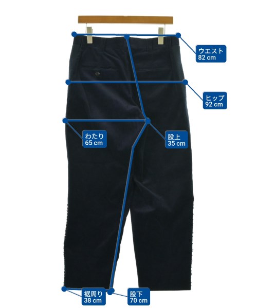 Coohem（コーヘン）クロップドパンツ 紺 サイズ:-(M位) メンズ/2200660857084