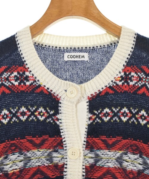 Coohem（コーヘン）カーディガン 紺 サイズ:36(S位) レディース/2200669491029