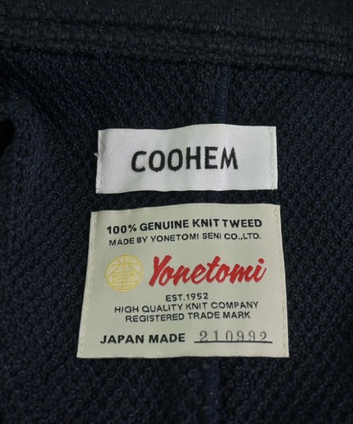 Coohem（コーヘン）カジュアルジャケット 紺 サイズ:XL メンズ/2200723995012