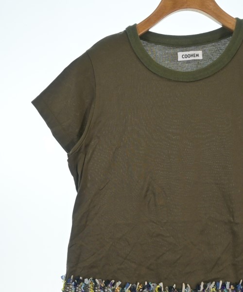 Coohem（コーヘン）Tシャツ・カットソー カーキ サイズ:36(S位) レディース/2200686177227