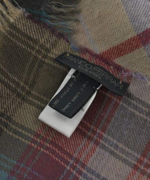 FRANCO FERRARI（フランコフェラーリ）マフラー グレー サイズ:- メンズ/2200622106328