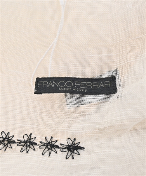 FRANCO FERRARI（フランコフェラーリ）ストール 白 サイズ:F レディース/2200611567048