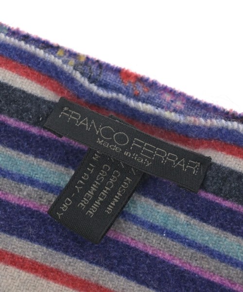 FRANCO FERRARI（フランコフェラーリ）マフラー 青 サイズ:- メンズ/2200661107058