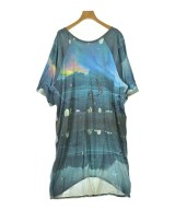 モニコト（モニコト）ワンピース 青 サイズ:F レディース/2200692195130