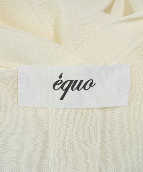 equo（エクオ）カーディガン 白 サイズ:F レディース/2200662025085