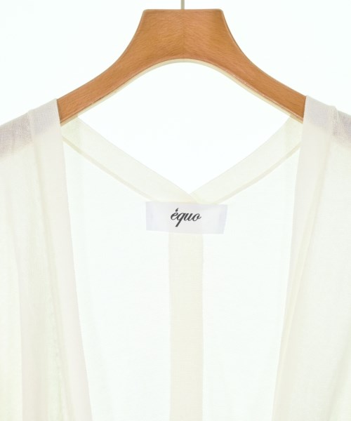 equo（エクオ）カーディガン 白 サイズ:F レディース/2200662025085