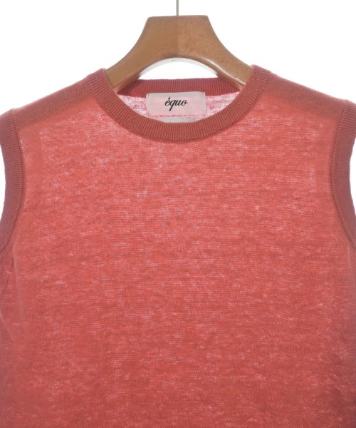 equo（エクオ）ベスト/ノースリーブ オレンジ サイズ:-(M位) レディース/2200663813223