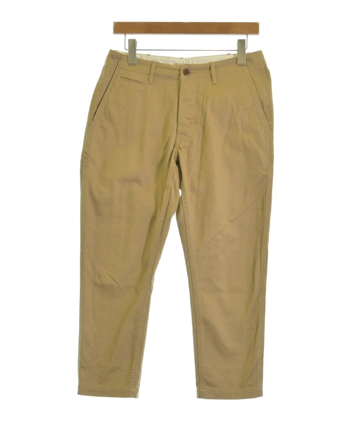 vatka vatka 緑と白のスワールパターン チノパン WACKO MARIA/DOUBLE PLEATED CHINO TROUSERS（LIGHT BEIGE