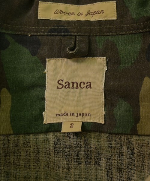 Sanca（サンカ）カジュアルシャツ 緑 サイズ:2(M位) メンズ/2200661081020