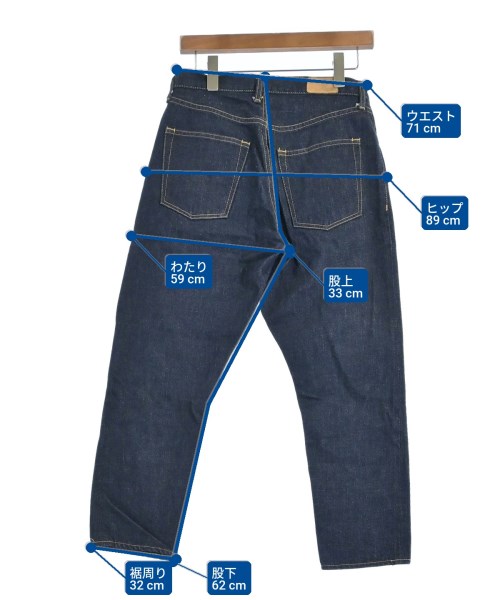 Sanca（サンカ）デニムパンツ 紺 サイズ:0(XS位) レディース/2200628555052