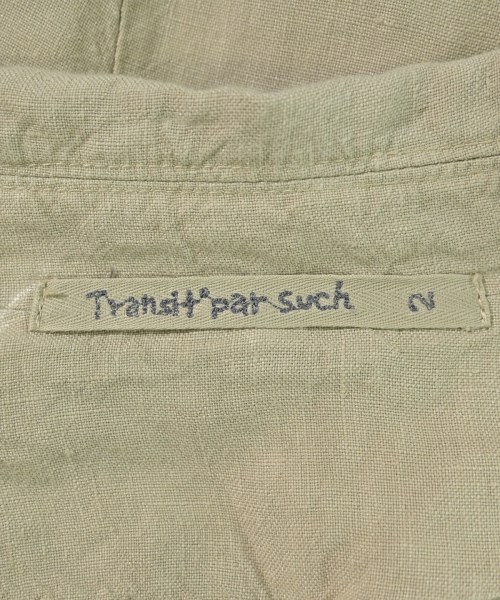 TRANSIT PAR-SUCH（トランジットパーサッチ）テーラードジャケット ベージュ サイズ:2(M位) レディース/2200702146077