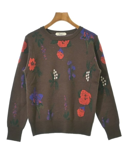 Espeyrac(エスペラック)ニット・セーター 茶 サイズ:-(L位)/2200645445121