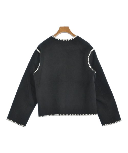 Rails（レイルズ）ノーカラージャケット 黒 サイズ:M レディース/2200633067021