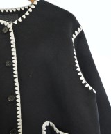 Rails（レイルズ）ノーカラージャケット 黒 サイズ:M レディース/2200633067021