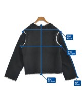 Rails（レイルズ）ノーカラージャケット 黒 サイズ:M レディース/2200633067021