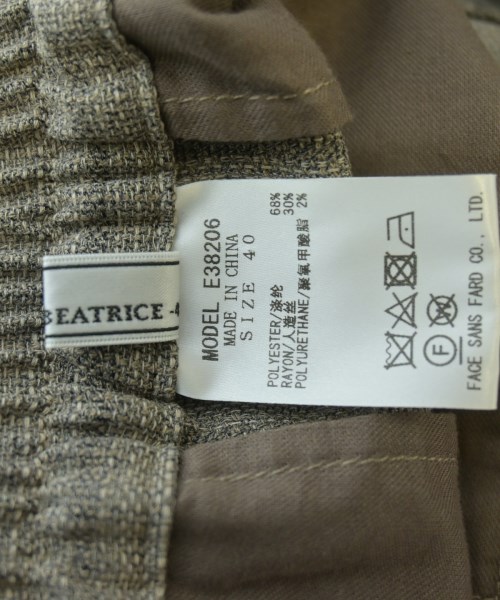 BEATRICE（ベアトリス）スラックス グレー サイズ:40(M位) レディース/2200625425013