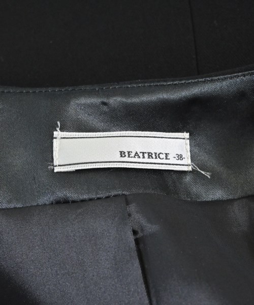 BEATRICE（ベアトリス）ノーカラージャケット 黒 サイズ:38(M位) レディース/2200626288044