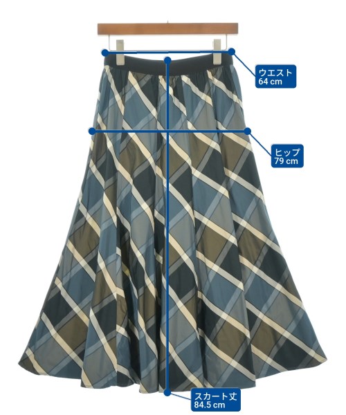 BEATRICE（ベアトリス）ロング・マキシ丈スカート 青 サイズ:38(M位) レディース/2200619664022