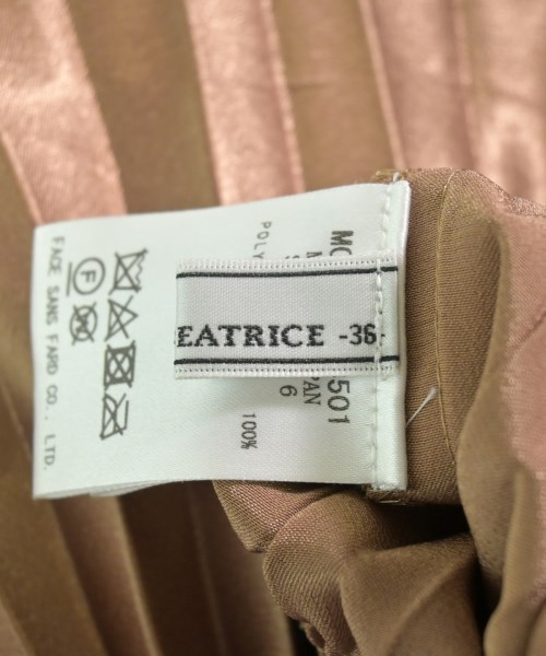 BEATRICE（ベアトリス）ロング・マキシ丈スカート 茶 サイズ:36(S位) レディース/2200614513028