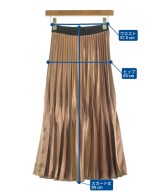 BEATRICE（ベアトリス）ロング・マキシ丈スカート 茶 サイズ:36(S位) レディース/2200614513028