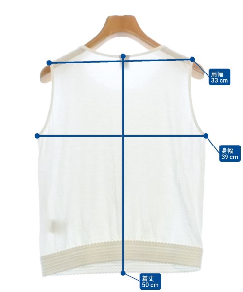 BEATRICE（ベアトリス）ノースリーブ 白 サイズ:38(M位) レディース/2200614513073