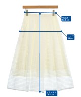 BEATRICE（ベアトリス）ロング・マキシ丈スカート 白 サイズ:38(M位) レディース/2200595720545